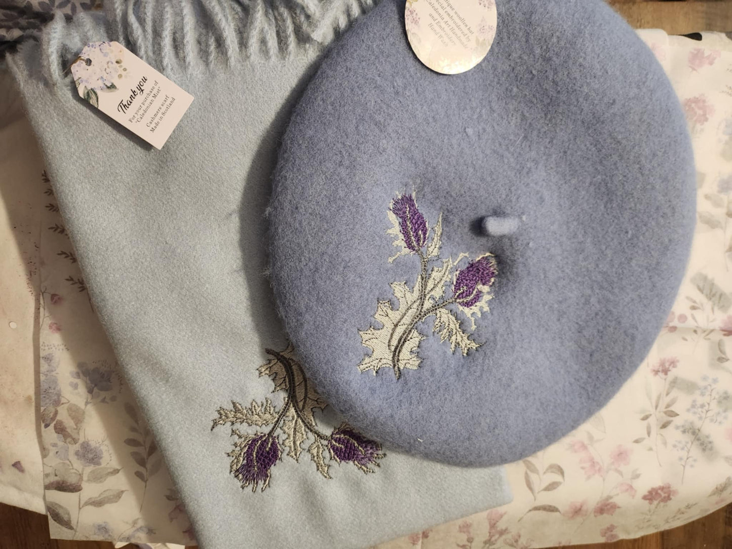 Beret Hats (EMBROIDERY ONLY) (Multiple colours)
