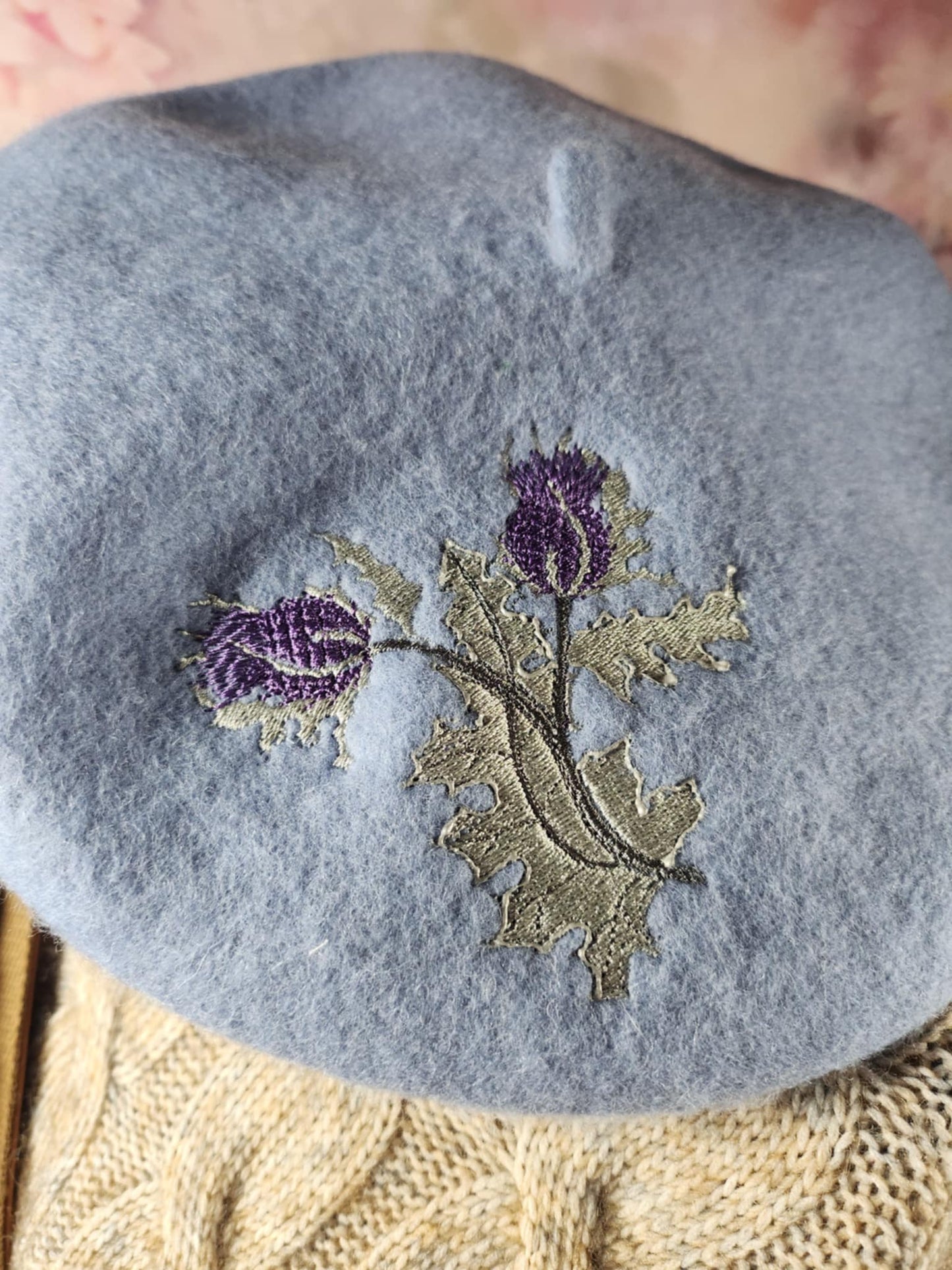 Beret Hats (EMBROIDERY ONLY) (Multiple colours)
