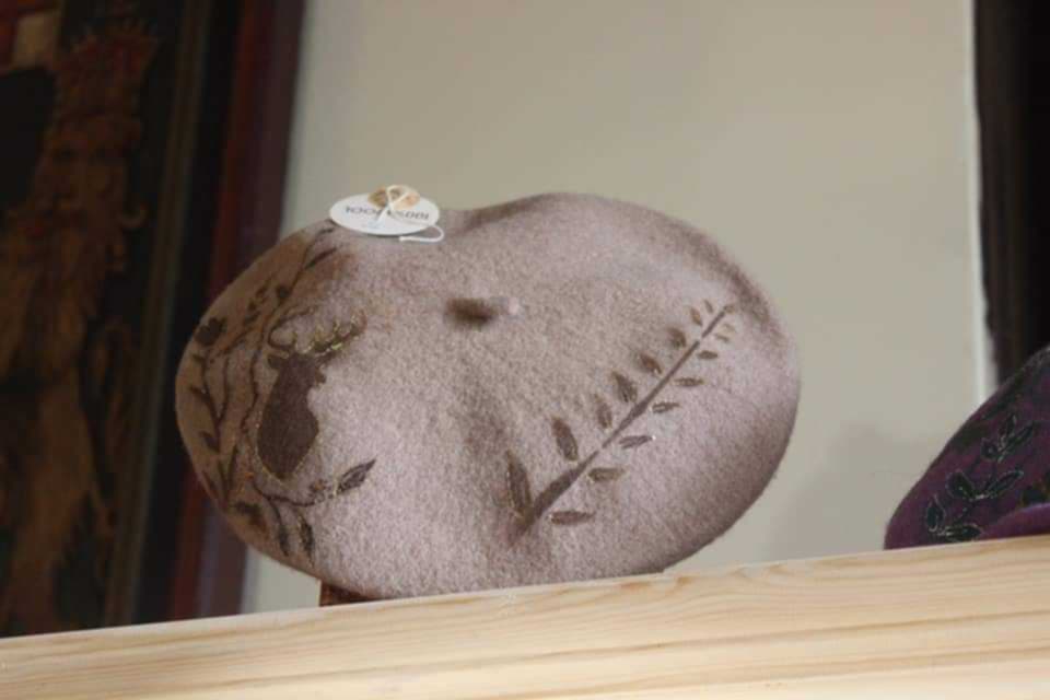 Beret Hats (HANDPAINT ONLY) (Multiple colours)