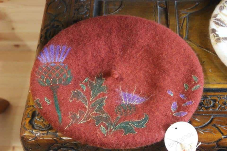Beret Hats (HANDPAINT ONLY) (Multiple colours)